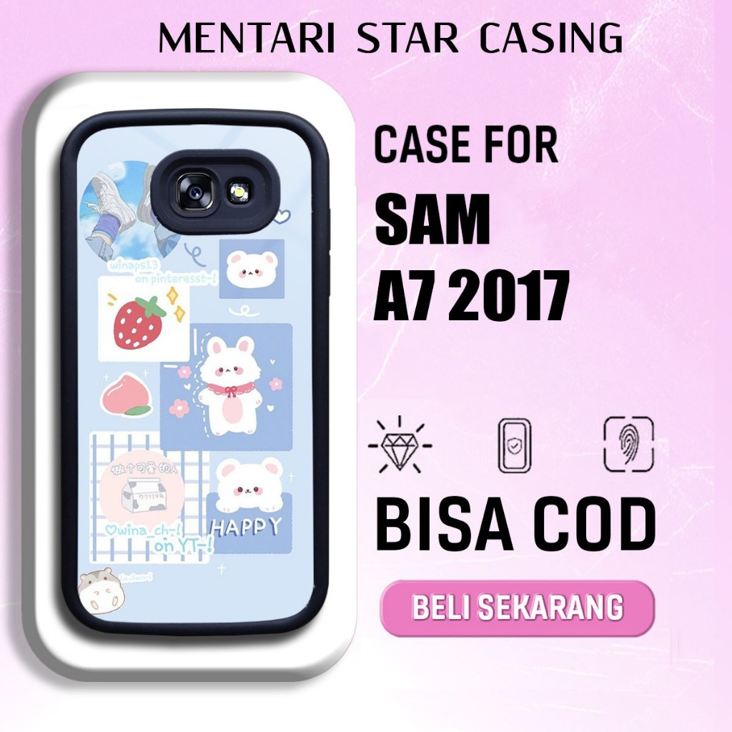 Casing Samsung A7 2017 Cute Terbaru Case Samsung A7 2017 Terlaris Casing Hardcase Softcase Glosy