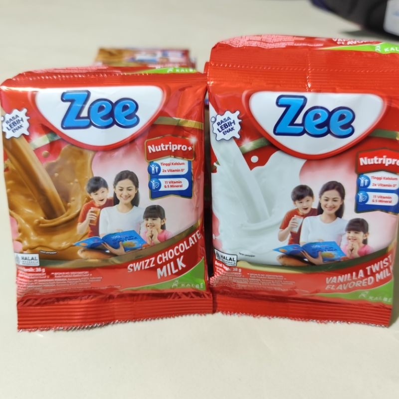 

Susu Zee sachet rasa coklat & vanila @38gram