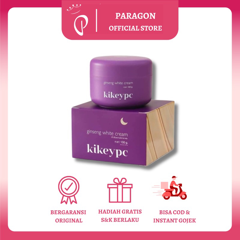 [ORIGINAL THAILAND] KIKEY PC Gingseng White Body Cream Original Thailand 100gr | Lotion Pencerah Tha