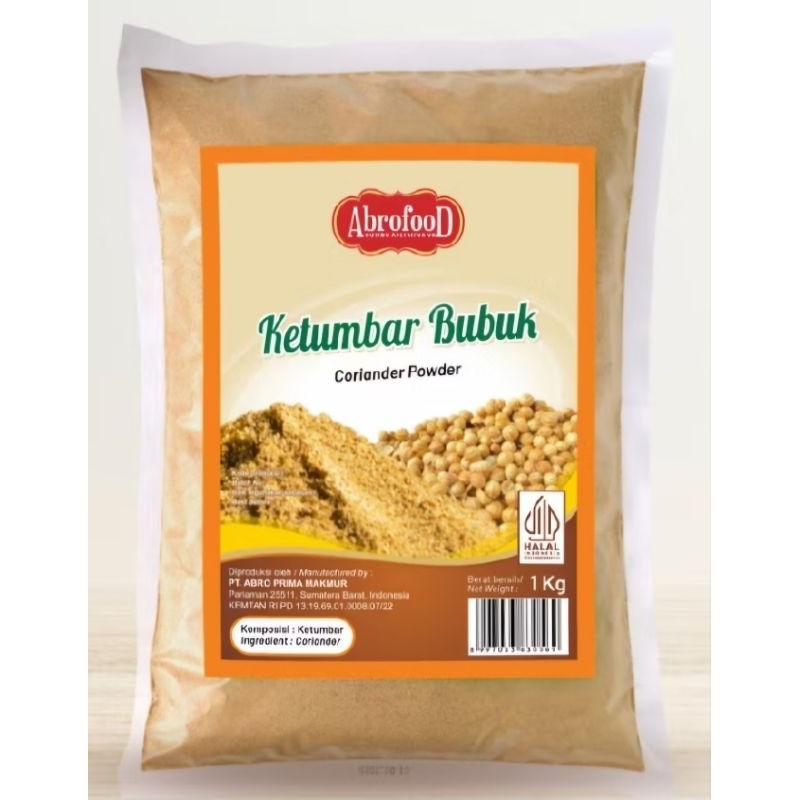 

Ketumbar (coriander) Bubuk Abrofood 1 Kg