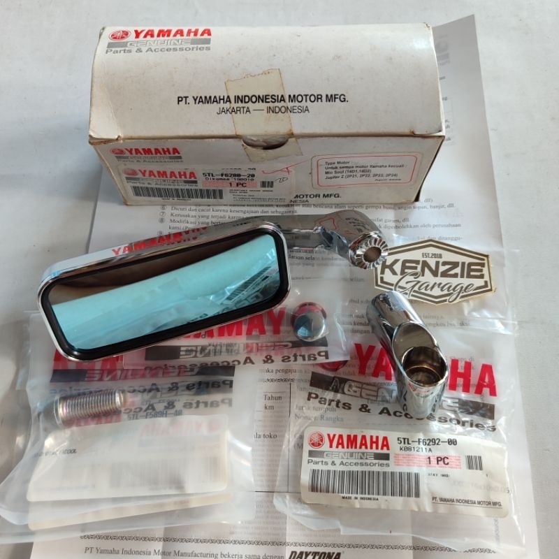 Adjustable Square Mirror aksesoris spion kotak Yamaha Mio Jupiter Z lama Jupiter MX Original Daytona