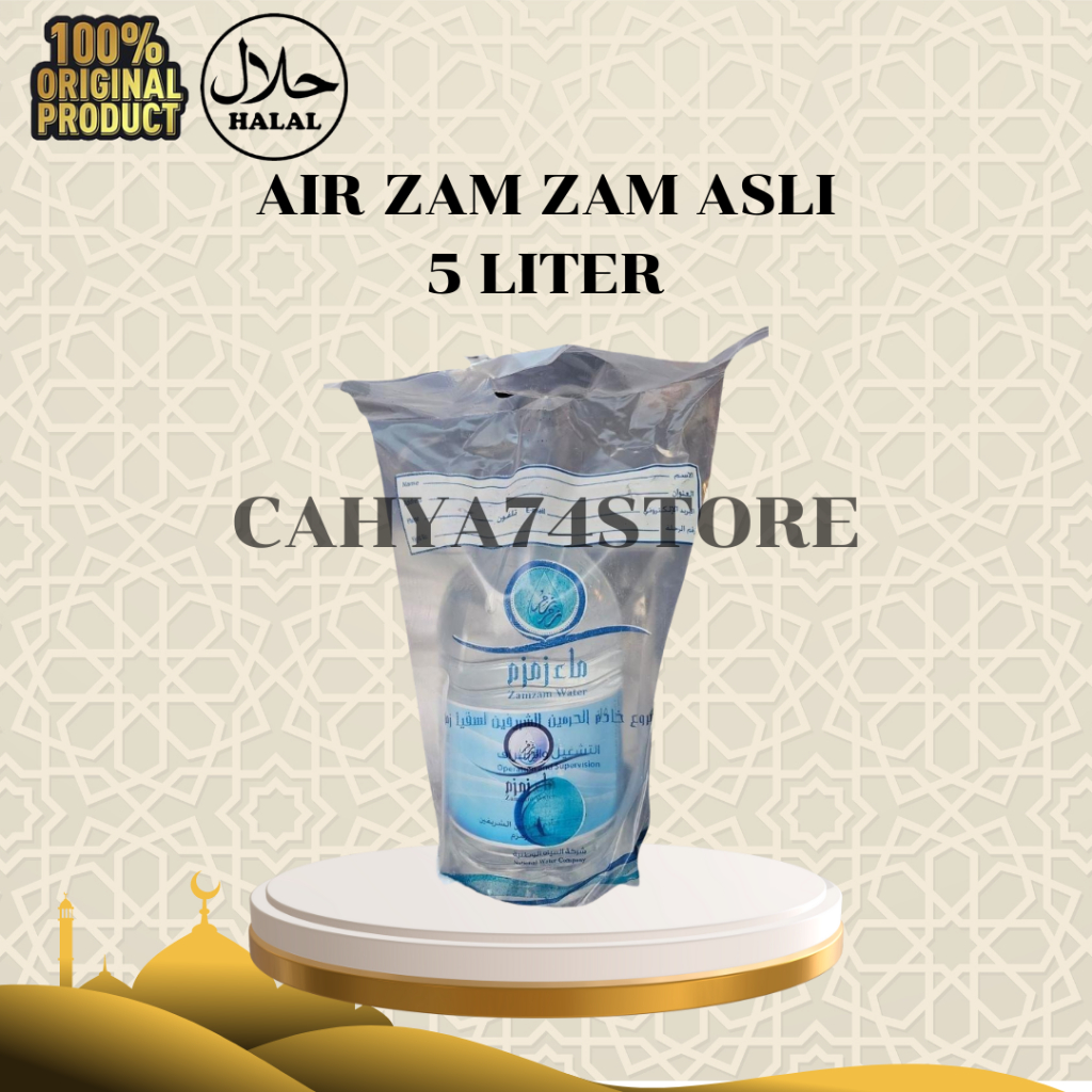 

AIR ZAMZAM ASLI 5 LITER PIPICLO