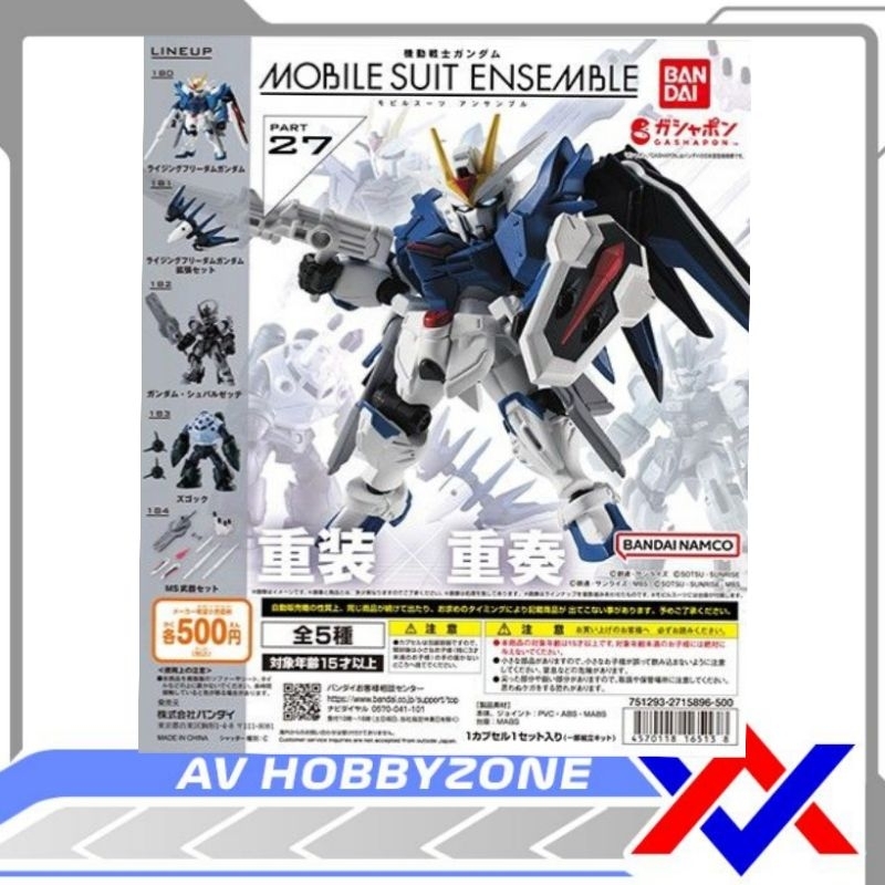 Gachapon Mobile Suit Ensemble 27 Bandai