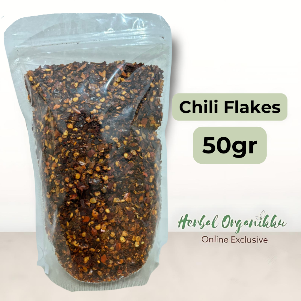 

Chili Flakes 25 & 50gr 100% Pure Chili