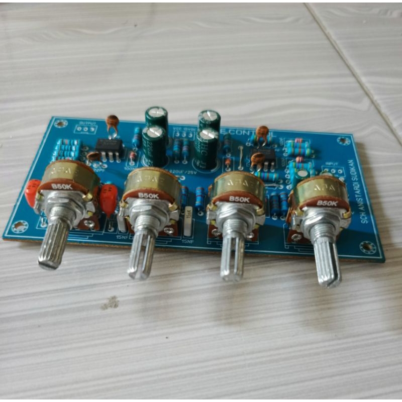 TONE CONTROL BALAP STEREO ANISTARDI SUDIKAN IC 072 ORIGINAL