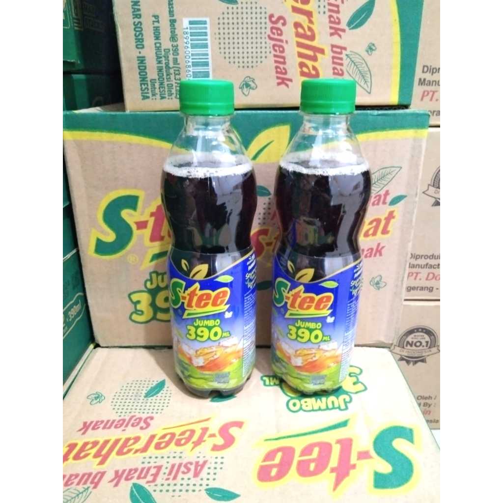 

[PROMO!!] Stee S-Tee Botol JUMBO 390ml - es teh nikmat enak termurah tea