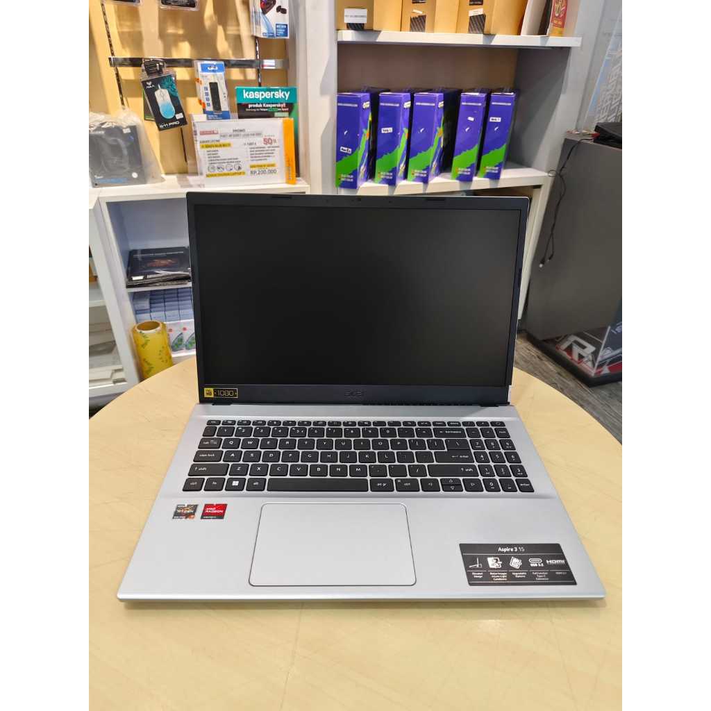 Laptop Gaming Terbaru Acer Aspire 3 Slim A315-44P-R7GS Ryzen 7 5700U Ram 32GB DDR4 SSD 1TB 15.6 Fhd