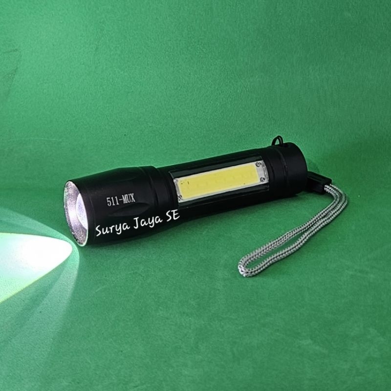 Senter Tangan Cas LED Muxindo MUX-511