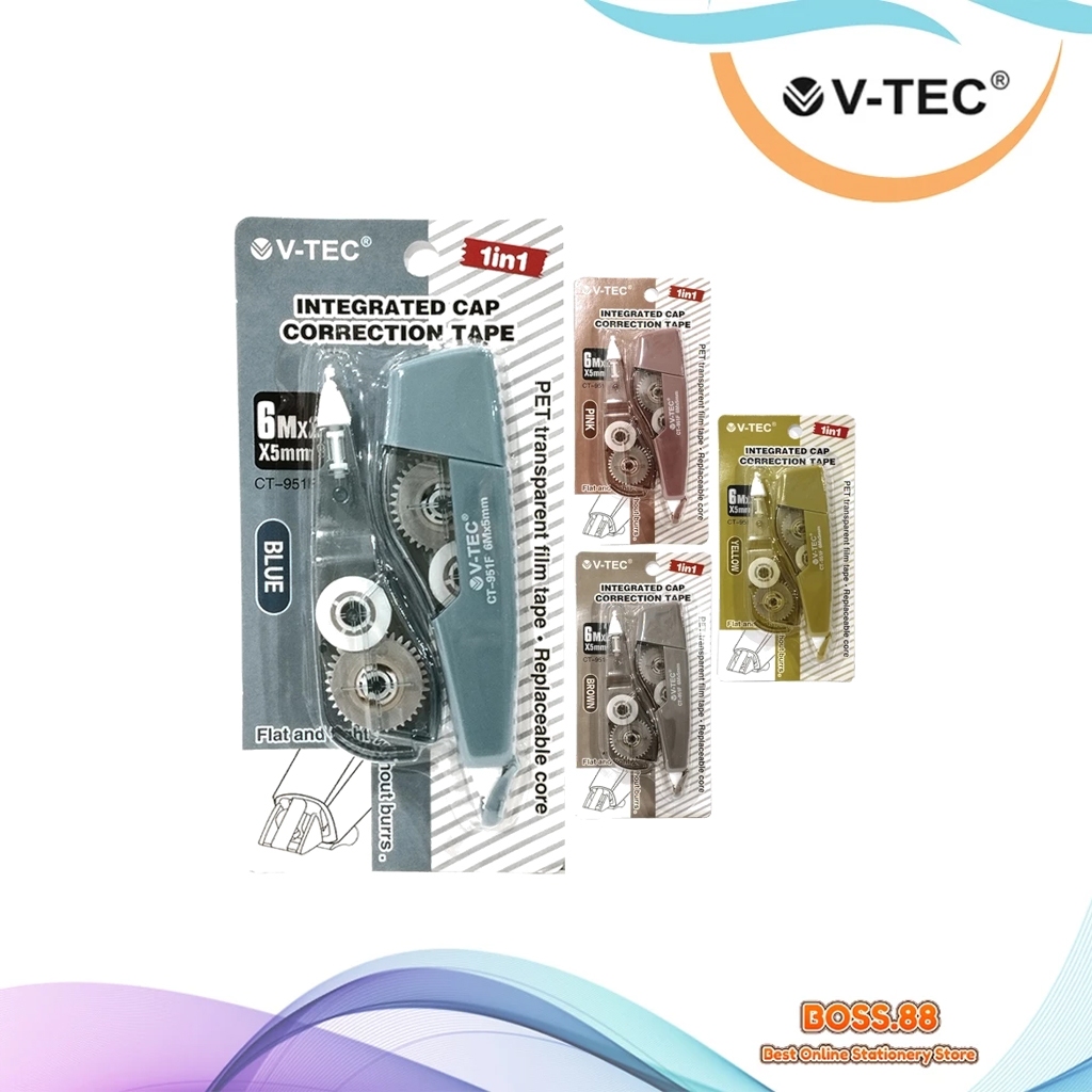 

CORRECTION TAPE (CT) V-TEC CT-951F (1 PCS)
