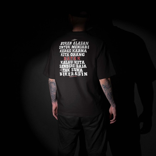 Kaos Batak KERAS Premium Kaos Orang Batak "onanzoe | Baju Batak" Motif Keren Katun Santai