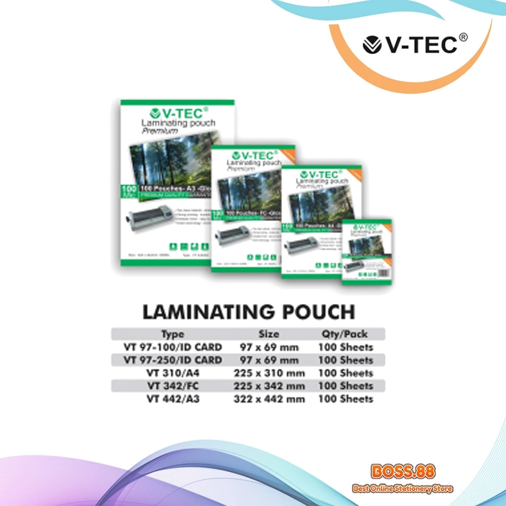 

MIKA LAMINATING V-TEC F4 (1 PACK)
