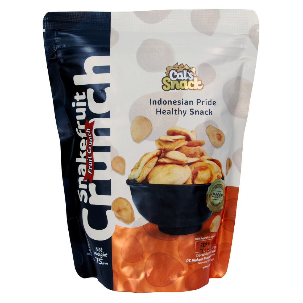 

Cal's Snack SnakeFruit Crunch 75 Gram / Snack Rambak Buah Salak