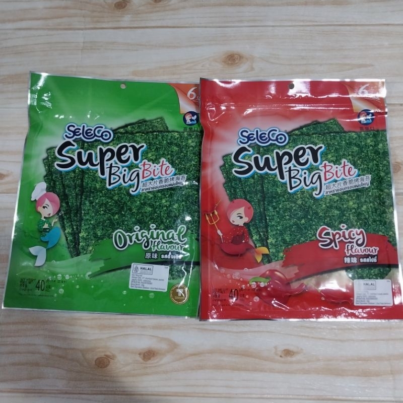 

Big Crispy Seaweed / Seleco Super Big Bite Brand (6sheets)