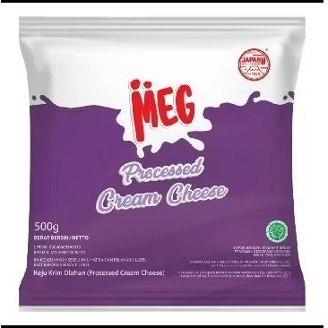 

MEG PROCESSED CREAM CHEESE 500 G