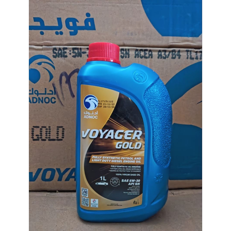 Adnoc Voyager Gold 5W-30 API SN 1L