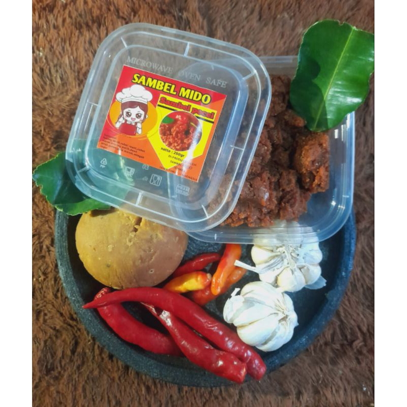 

Sambal pecel 250gr ||Sambel Mido sambel pecel 250gr