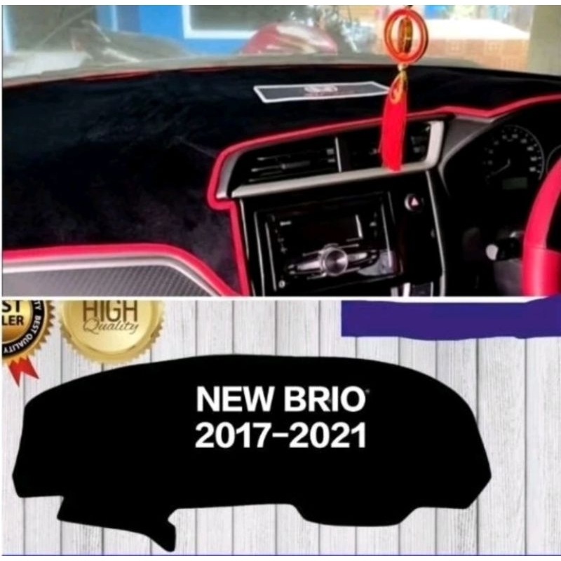 Alas Dashboard Mobil Cover Dasbor New Brio 2017-2021 Pelindung Dashboard Car