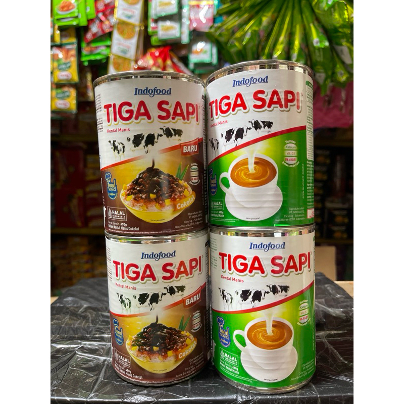 

SUSU KALENG TIGA SAPI 490GR ( 1 PCS )