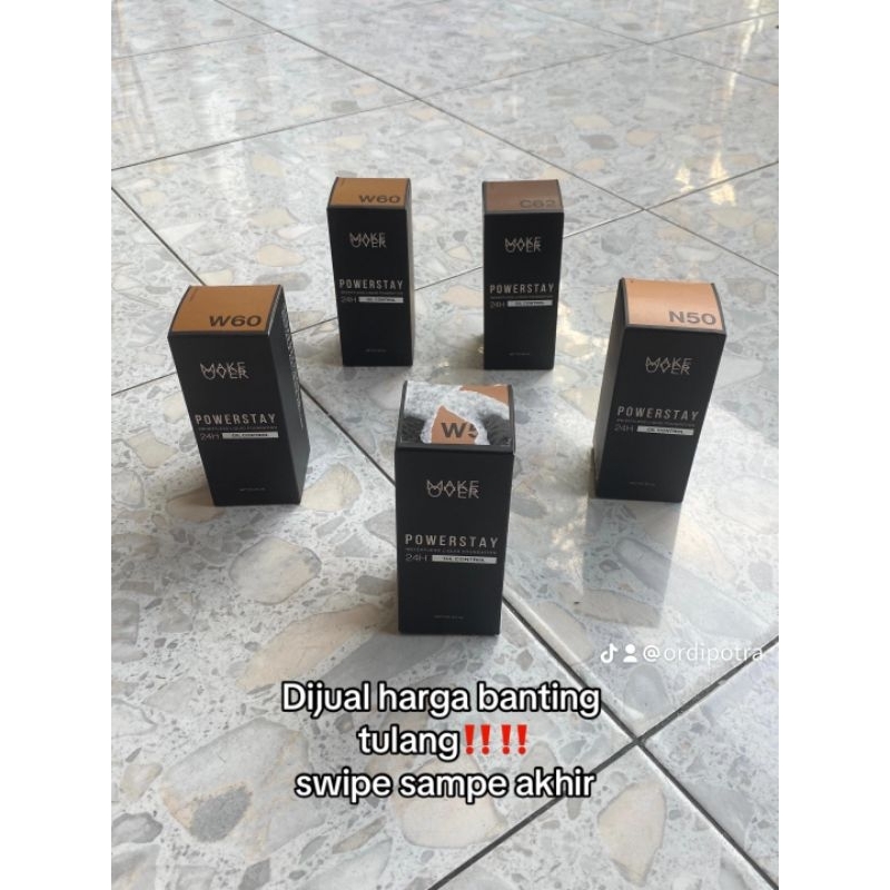 PRELOVED MAKE OVER HYDRASTAY FOUNDATION