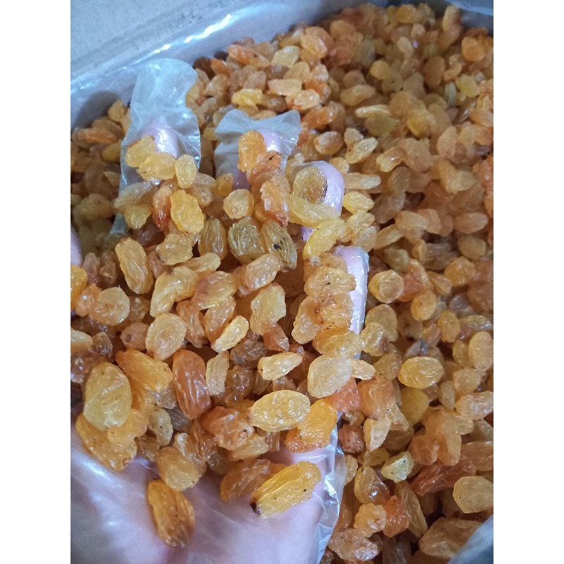 

Kismis MUTIARA manis 1kg || Kismis Manis KUNING (Bisa COD)