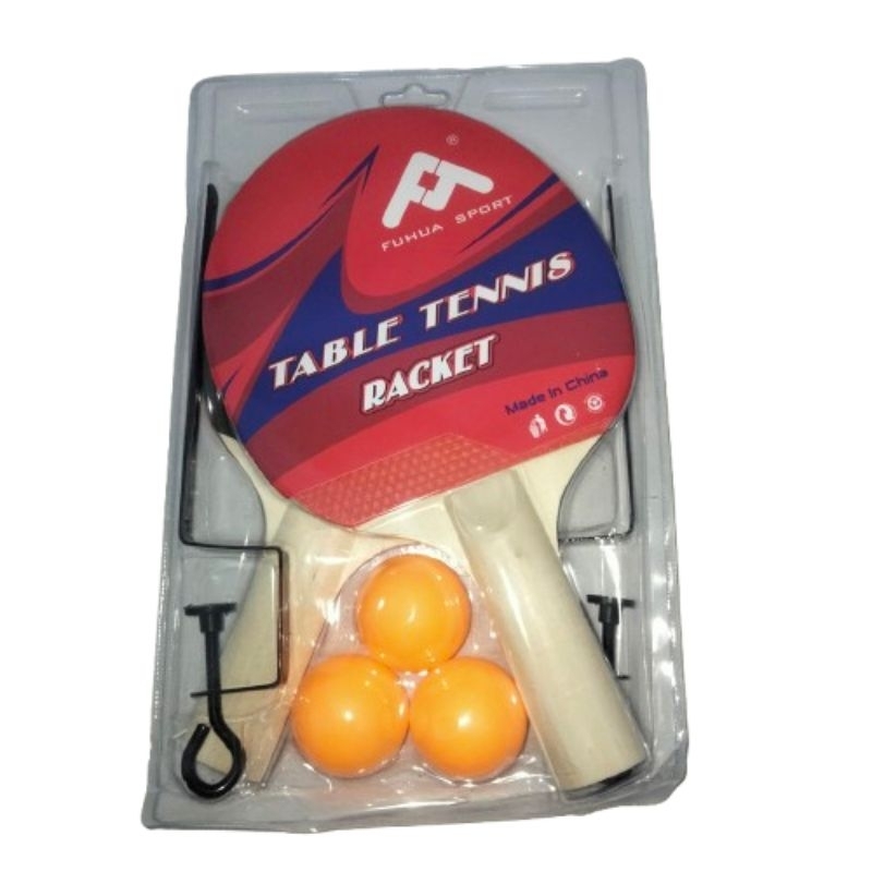 Bet Tenis Meja 1 Set Tiang + Net + Bola. Tennis Meja Tenis Meja