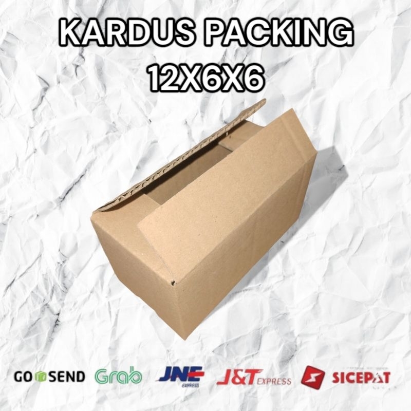 

Kardus Packing 12x6x6 / Kardus Box Kecil Polos