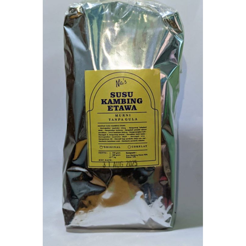 

NAS SKE SUSU KAMBING FREE SUGAR COKLAT 200gr