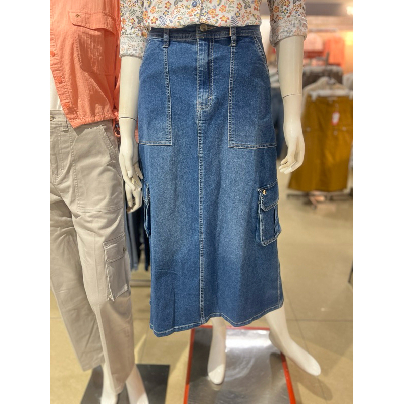 TRISET ROK CARGO JEANS NEW ARRIVAL