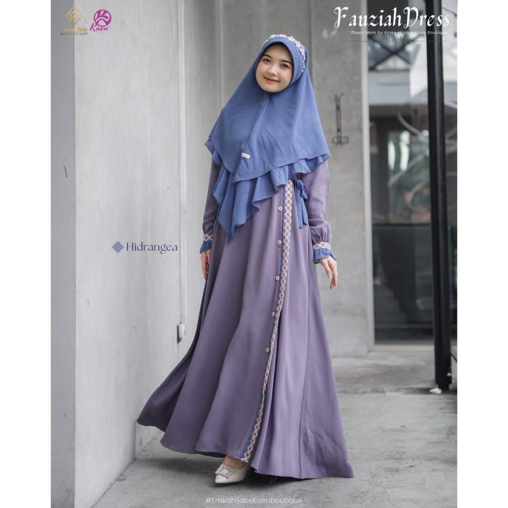 Fauziah set khimar by emka hijab x kaen