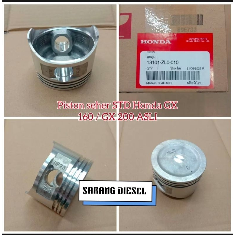 PISTON SEHER STD HONDA GX 160 / GX 200 ASLI HONDA