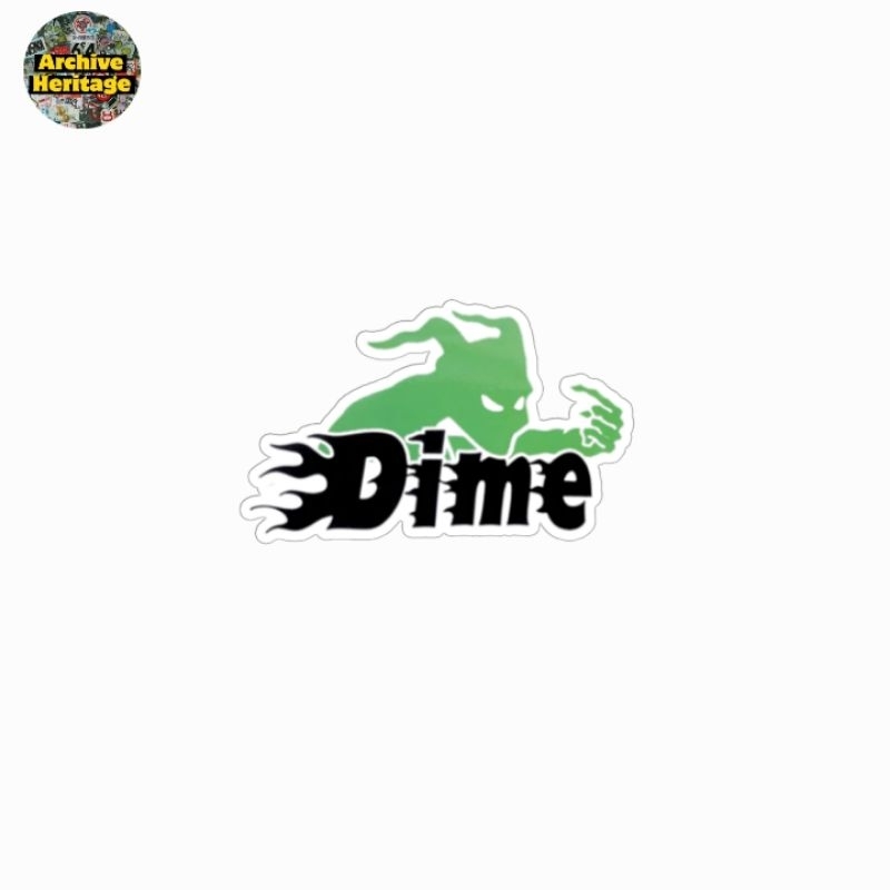 

sticker Dime monster graphics brand skateboards clothing streetwear stiker