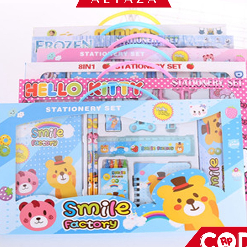 

Sedang Laris ALTAZA COD Paket Alat Tulis Set Stationery Set Study Anak Karakter STY7