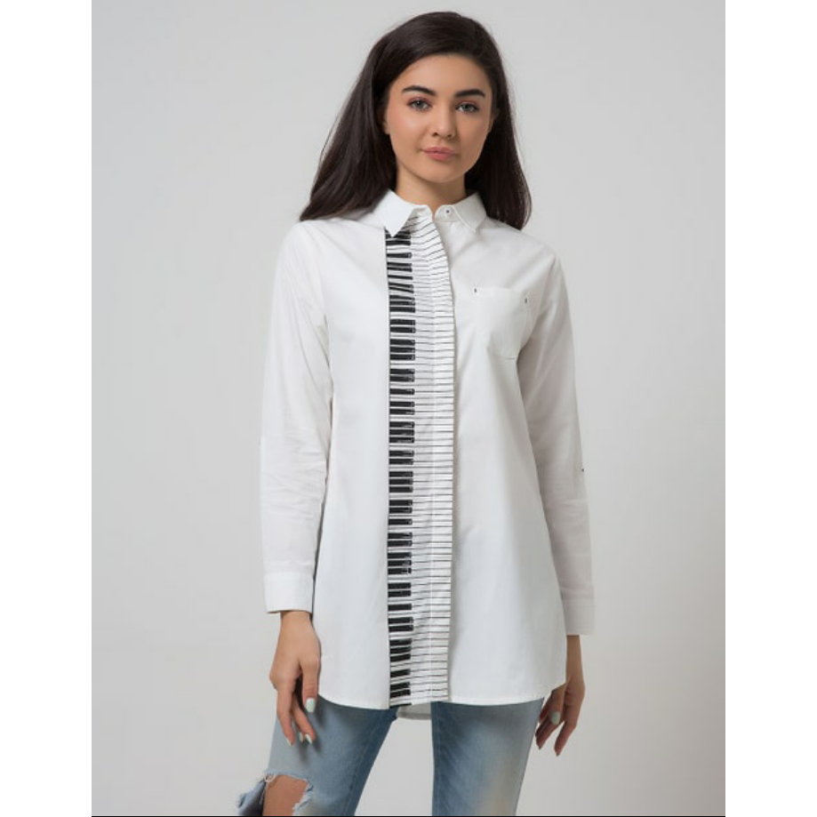 Nevada | Kemeja wanita | lengan panjang, lengan 3/4 aneka motif ori full tag