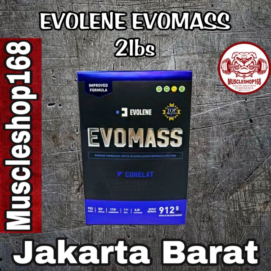 Evolene Evo Mass EvoMass 912 Gram Gr 912 gram 912 gr 2lbs 2 lbs