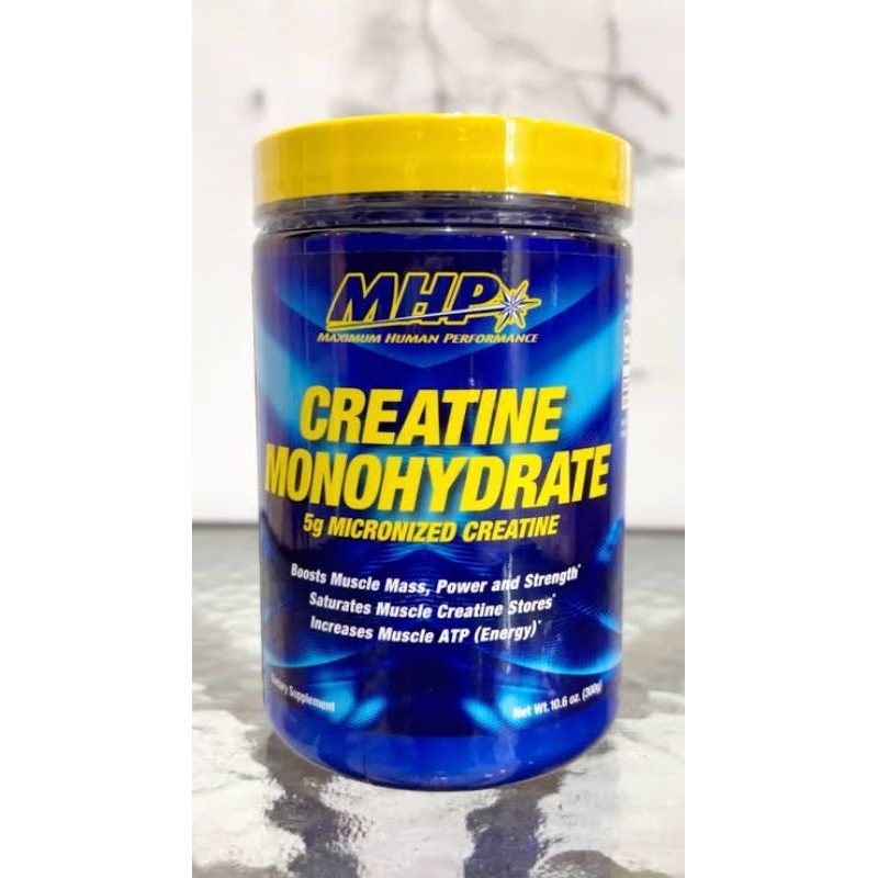 Suplemen Fitness MHP Creatine Monohydrate 300 Gram Powder Kreatin Bubuk