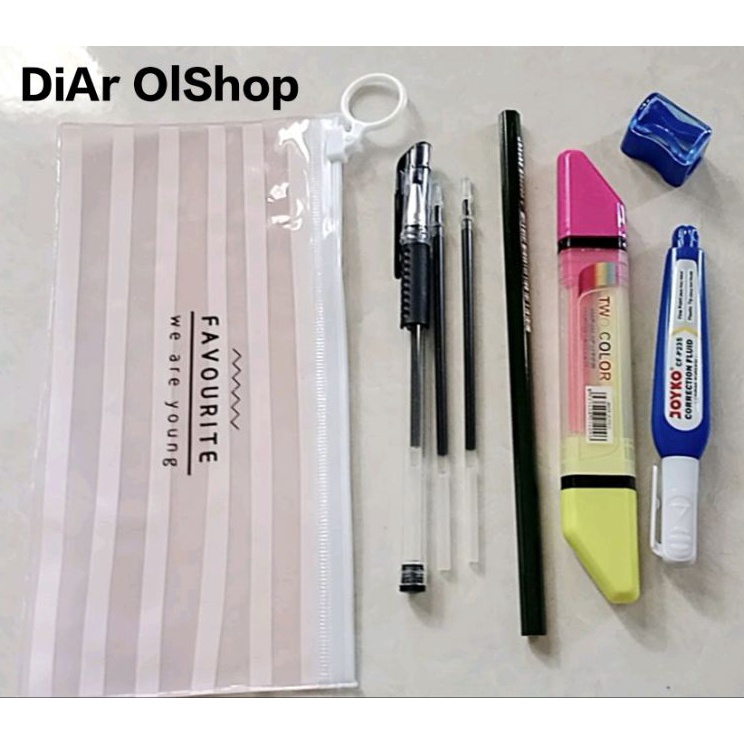 

Limited Alat tulis set Paket alat tulis murah