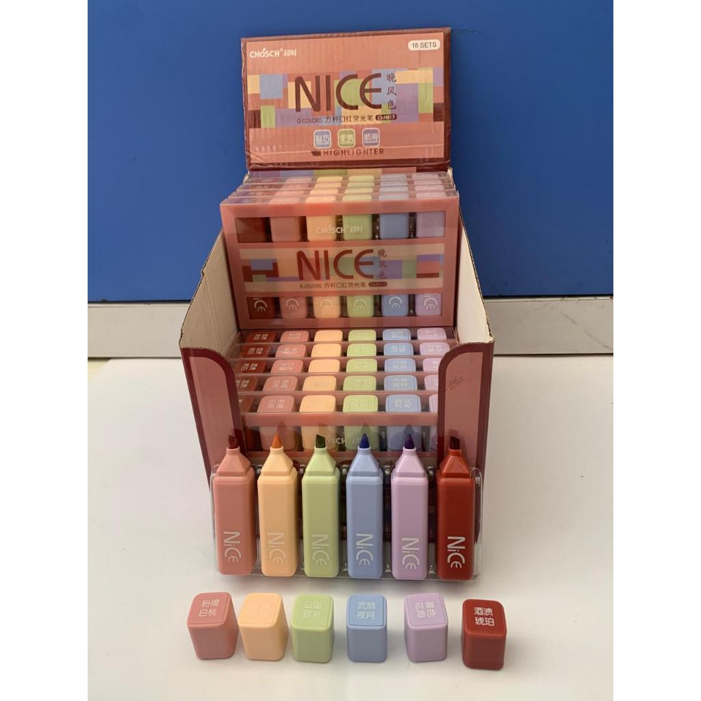 

STABILO NICE (CS-H817) 6 WARNA