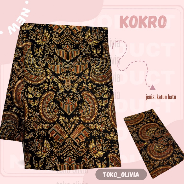 Baru Terkini Jarik Ratu Wangi Kain Panjang Motif kokro truntum garuda wahyu tumurun sekar jagad baha