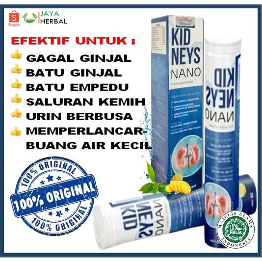 [KIDNEYS NANO] 100% Ori Obat Batu Ginjal & Batu Empedu Ampuh