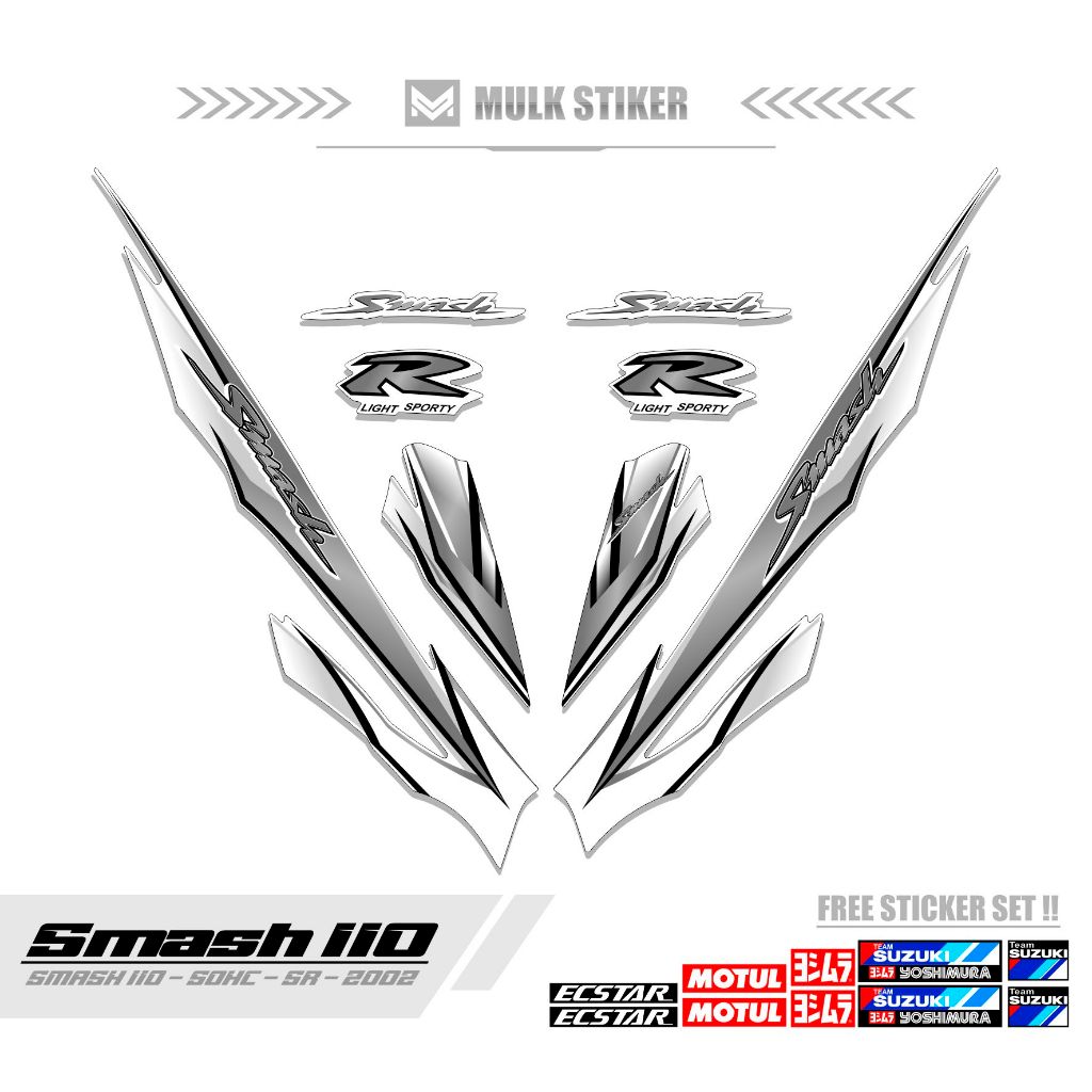 STRIPING SMASH 110 R / MTF 15 / STICKER SMASH 2002 / SETIKER SR / STIKER / STREPING / STIPING / SETR