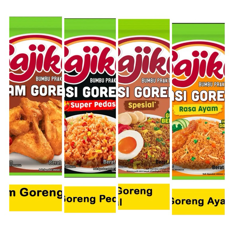 

Sajiku Bumbu Praktis all varian