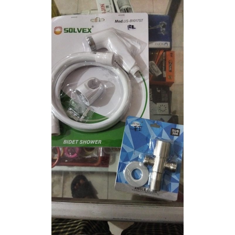 jet shower set dengan tee drat