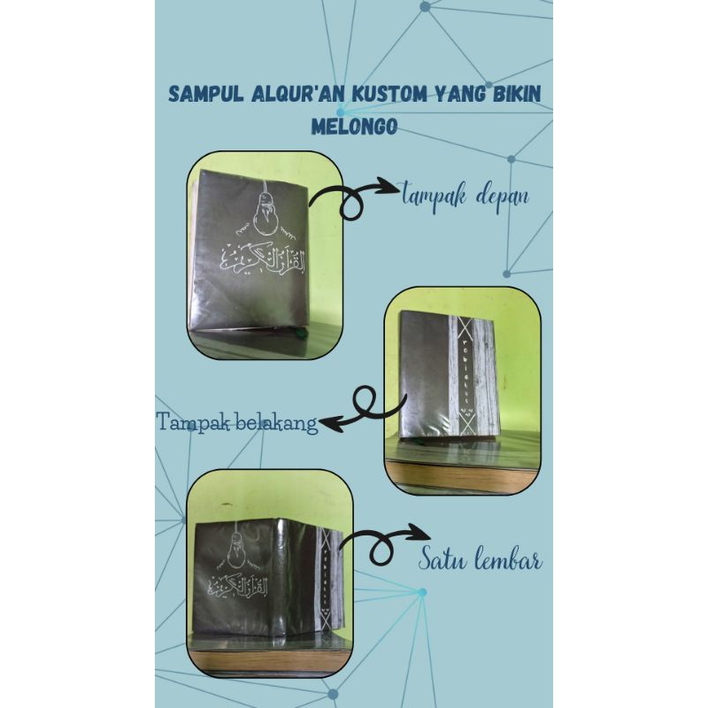 

Sampul Alqur'an custom murah meriah