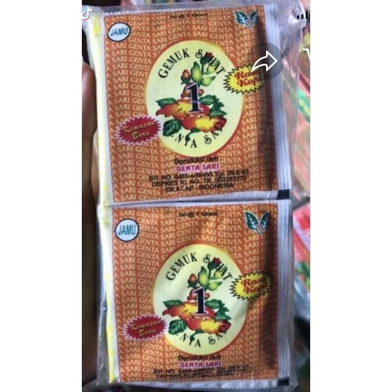 

Genta sari (30 Saset)