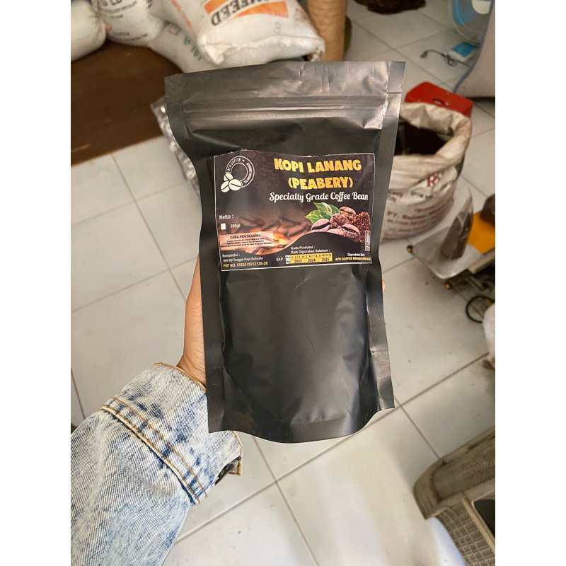 

KOPI LANANG PEABERY 200gr