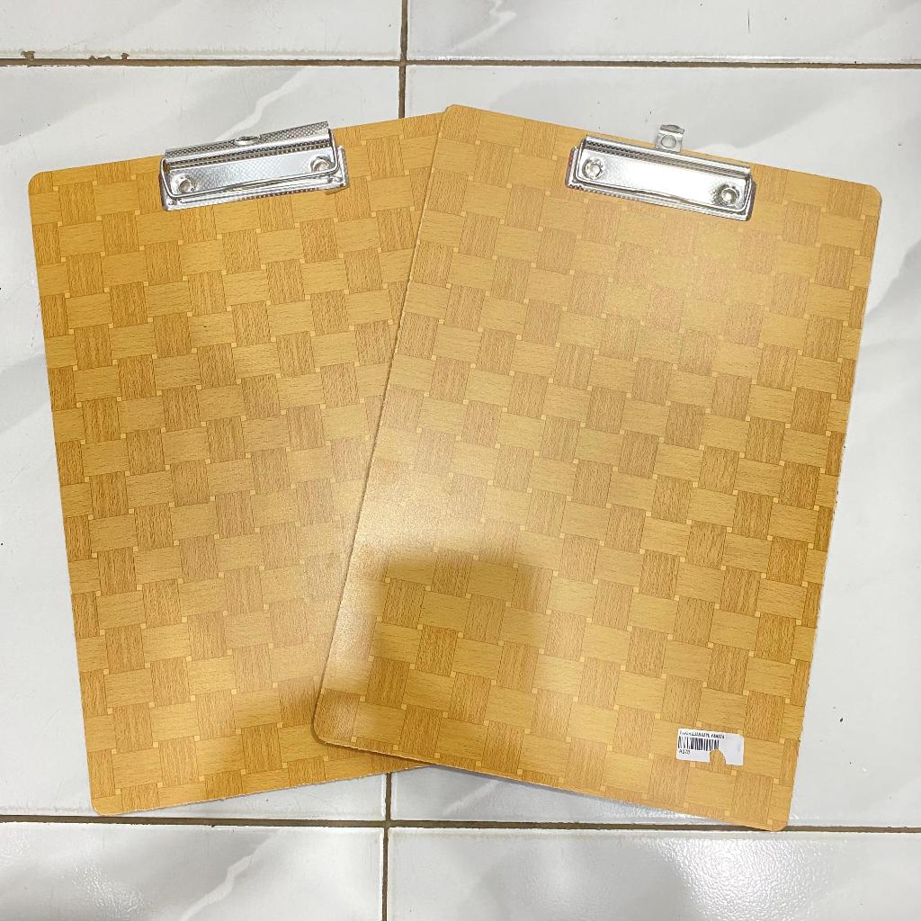 

Clipboard /Papan Ujian Kayu F4 Folio