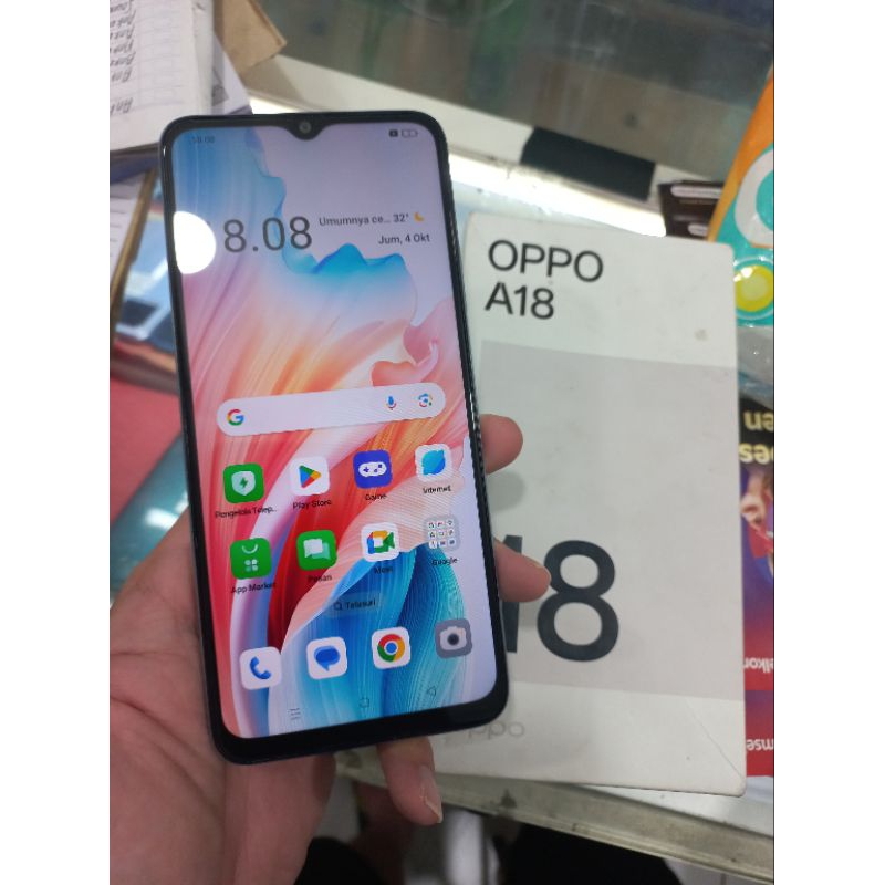 HP oppo A18 second