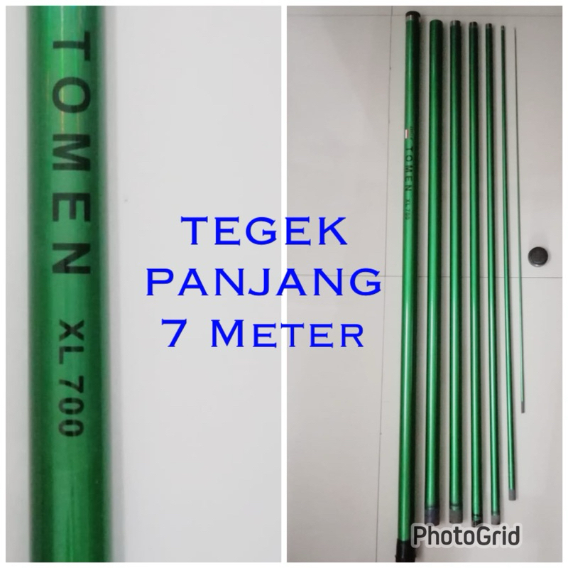 Tegek Pancing 7 Meter Axella Action Medium - Hard