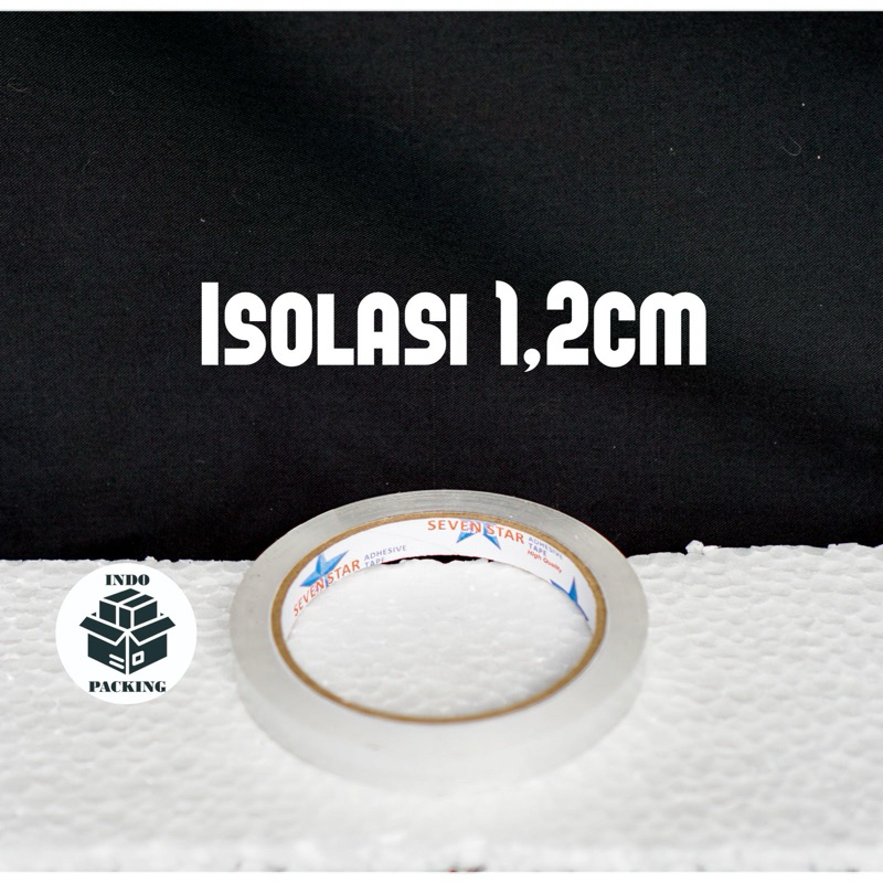 

Isolasi Lakban Tape Seven Star 12mm / 0.5 Inch / Star Tape / Isolasi Murah / Berkualitas / Stationery