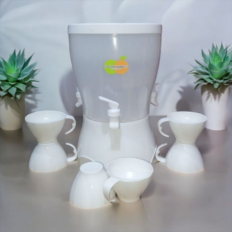 DISPENSER AIR PLASTIK AKRILIK GOLDEN SUNKIST TAMI 1136